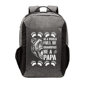 In A World Full Of Grandpas Be A Papa Bear Vector Backpack