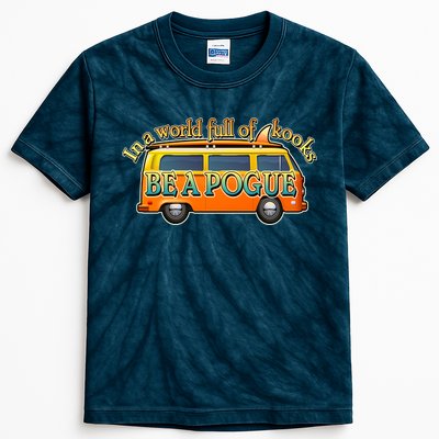 In A World Full of Kooks Be A Pogue Kids Tie-Dye T-Shirt