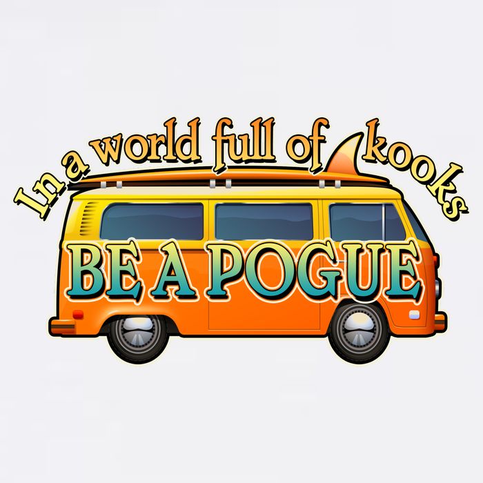 In A World Full of Kooks Be A Pogue Garment-Dyed Sweatshirt