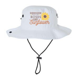 In A World Full Of Roses Be A Sunflower Legacy Cool Fit Booney Bucket Hat