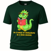 In A World Of Bookworms Be A Book Dragon Performance Shirt