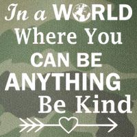 In A World Where You Can Be Anything Be Kind Legacy Tie Dye Trucker Hat