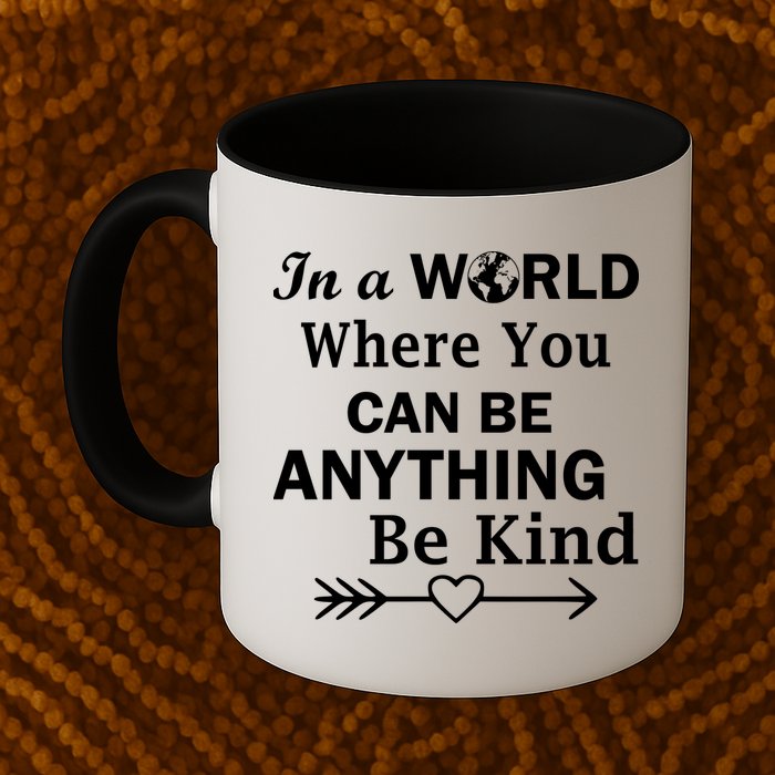 In A World Where You Can Be Anything Be Kind Mug