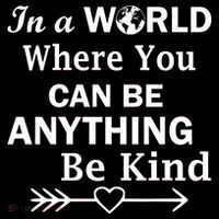 In A World Where You Can Be Anything Be Kind Flatbill Hat