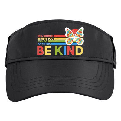 In A World Where You Can Be Anything Be Kind Autism Awareness Adult Drive Performance Visor