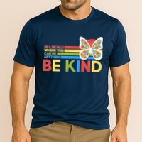 In A World Where You Can Be Anything Be Kind Autism Awareness Performance Shirt