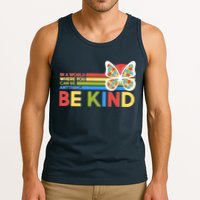 In A World Where You Can Be Anything Be Kind Autism Awareness Tank Top
