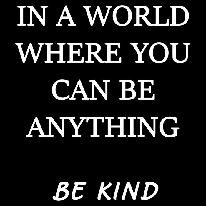 In A World Where You Can Be Anything Be Kind Quote Wool Snapback Cap