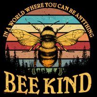 In A World Where You Can Be Anything Bee Kind Impact Tech Backpack