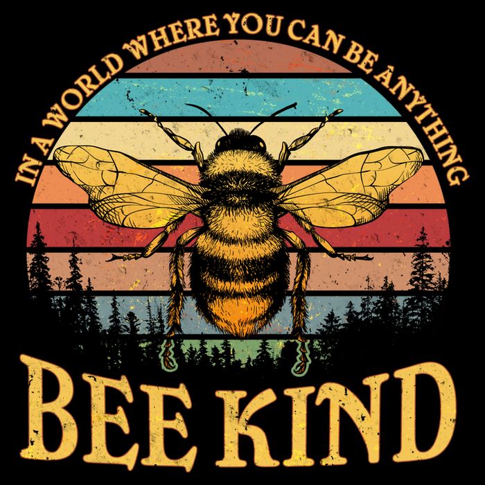 In A World Where You Can Be Anything Bee Kind Backpack