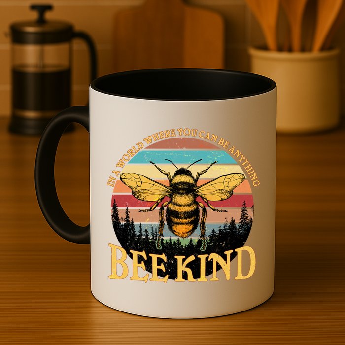 In A World Where You Can Be Anything Bee Kind Mug