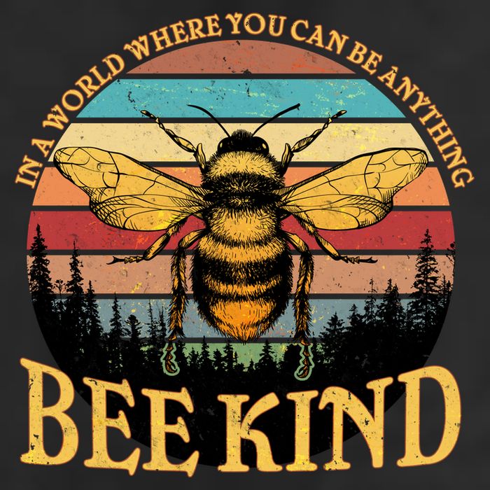 In A World Where You Can Be Anything Bee Kind Trucker Hat