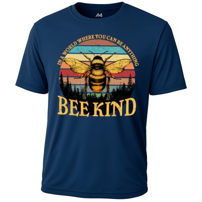 In A World Where You Can Be Anything Bee Kind Performance Shirt