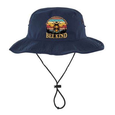 In A World Where You Can Be Anything Bee Kind Legacy Cool Fit Booney Bucket Hat