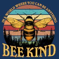In A World Where You Can Be Anything Bee Kind Mesh Reversible Basketball Jersey Tank