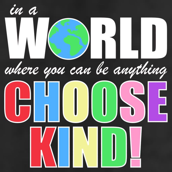 In a World Where You Can Be Anything Choose Kind Cool Comfort Performance Bucket Hat