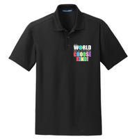 In a World Where You Can Be Anything Choose Kind Dry Zone Grid Polo