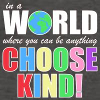 In a World Where You Can Be Anything Choose Kind Vector Backpack