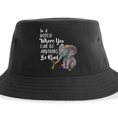 In A World Where You Can Be Kind Sustainable Bucket Hat