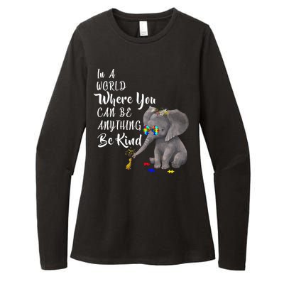 In A World Where You Can Be Kind Womens CVC Long Sleeve Shirt