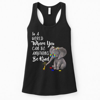 In A World Where You Can Be Kind Womens Tank Top