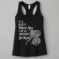 In A World Where You Can Be Kind Womens Tank Top