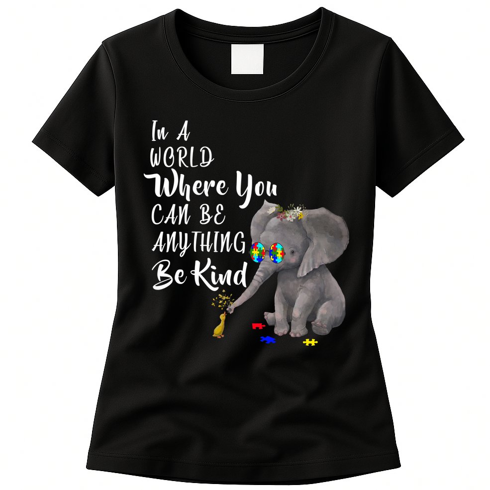 In A World Where You Can Be Kind Womens T-Shirt