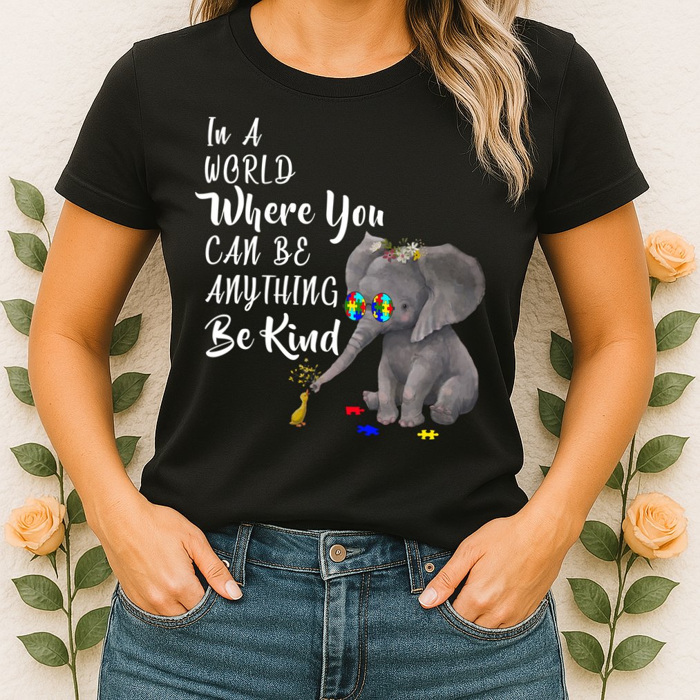 In A World Where You Can Be Kind Womens T-Shirt