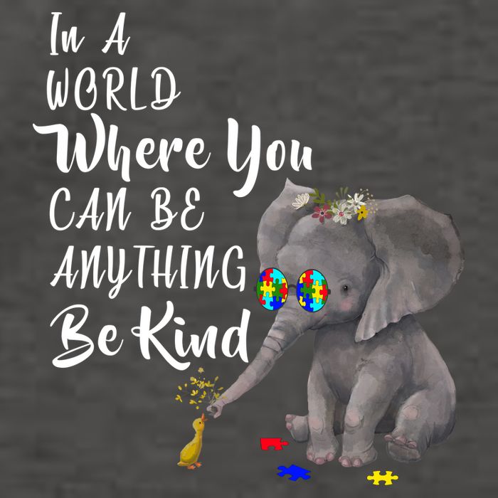 In A World Where You Can Be Kind Vector Backpack