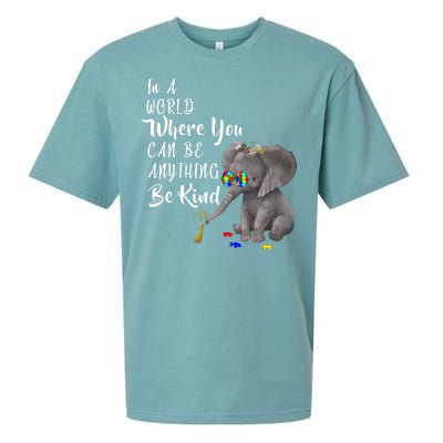 In A World Where You Can Be Kind Sueded Cloud Jersey T-Shirt