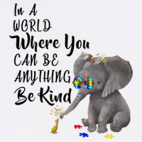 In A World Where You Can Be Kind Garment-Dyed Sweatshirt
