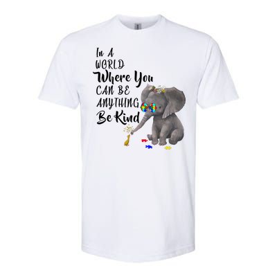 In A World Where You Can Be Kind Softstyle CVC T-Shirt