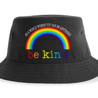 In A World Where You Can Be Kind LGBT Supporter Sustainable Bucket Hat