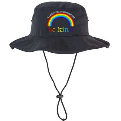 In A World Where You Can Be Kind LGBT Supporter Bucket Hat