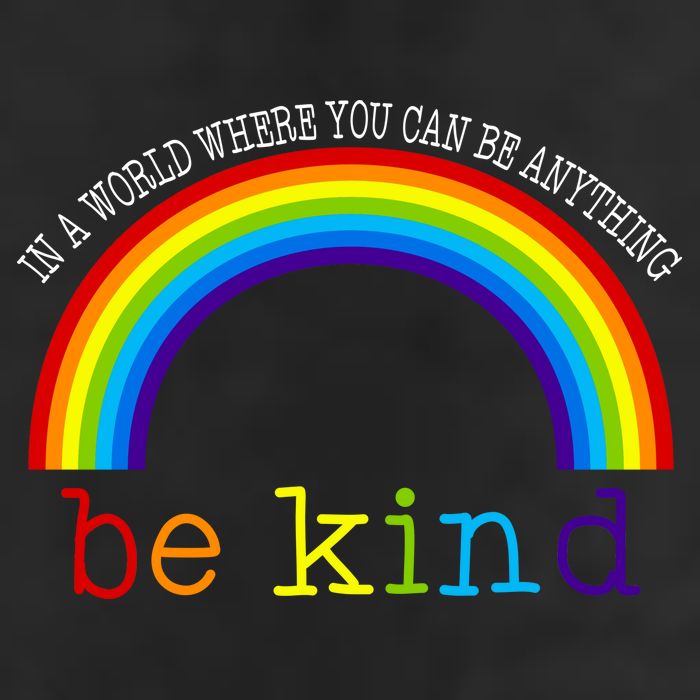 In A World Where You Can Be Kind LGBT Supporter Trucker Hat