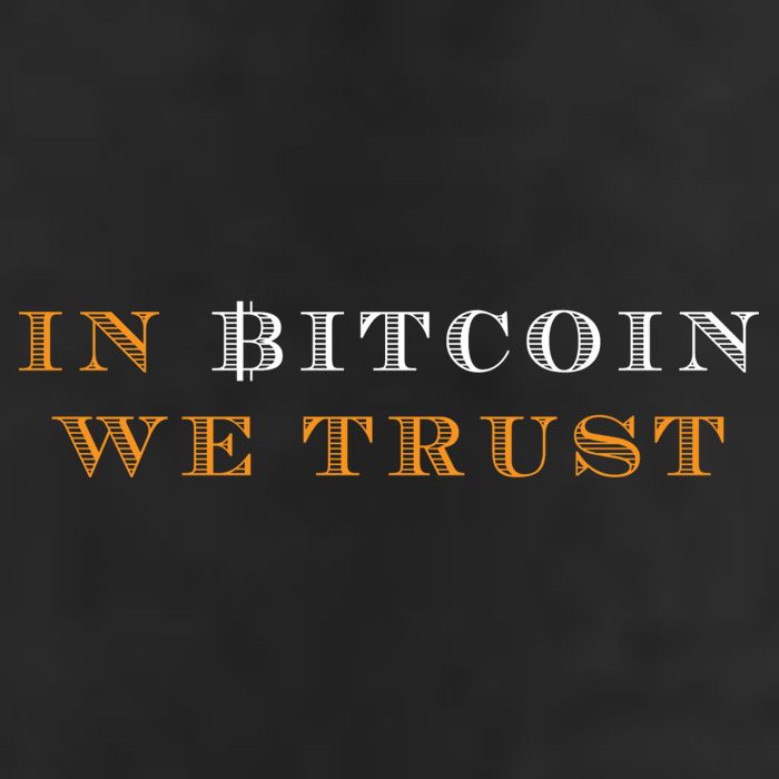 In Bitcoin We Trust Golf Towel