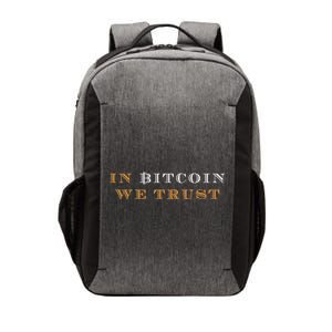 In Bitcoin We Trust Vector Backpack