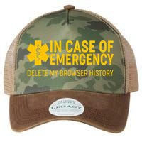 In Case Of Emergency Delete My Browser History Legacy Tie Dye Trucker Hat