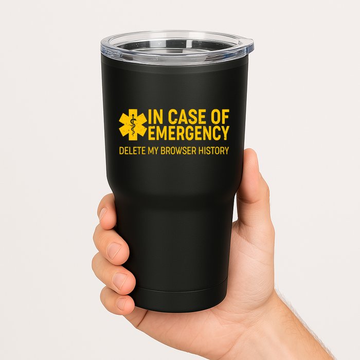 In Case Of Emergency Delete My Browser History Tumbler