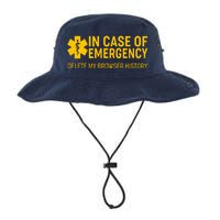 In Case Of Emergency Delete My Browser History Legacy Cool Fit Booney Bucket Hat