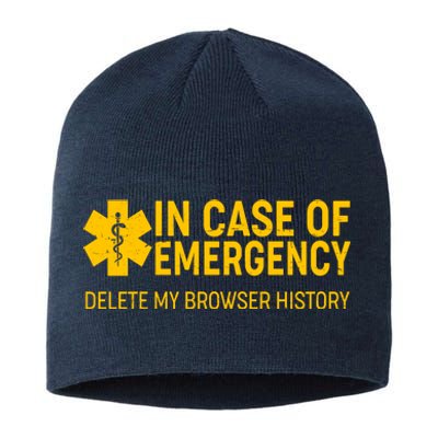 In Case Of Emergency Delete My Browser History Sustainable Beanie