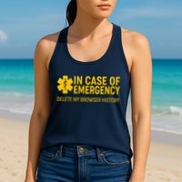 In Case Of Emergency Delete My Browser History Womens Tank Top