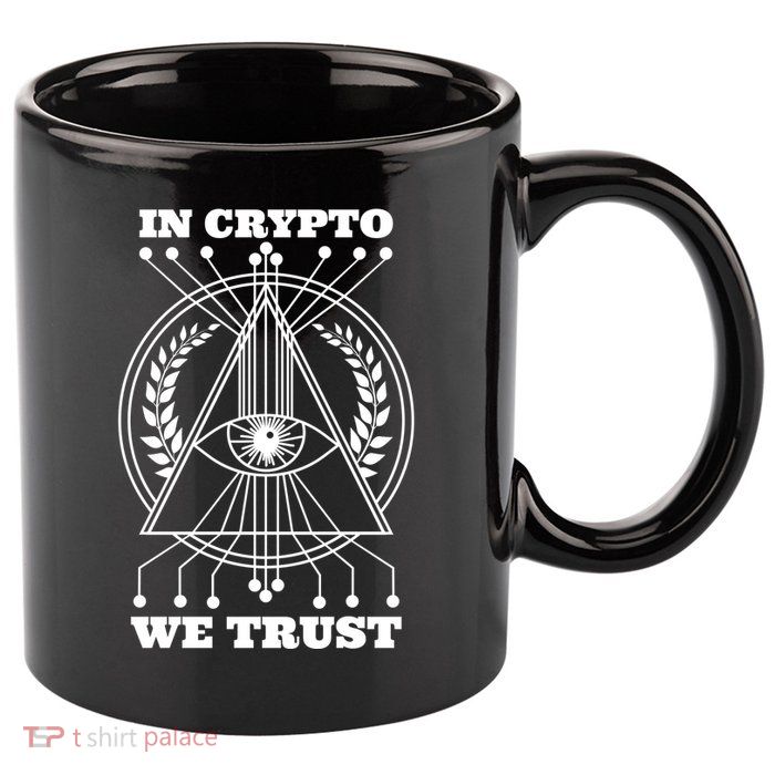 In Crypto We Trust 11oz C Handle Ceramic Mug