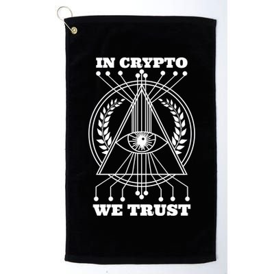 In Crypto We Trust Golf Towel