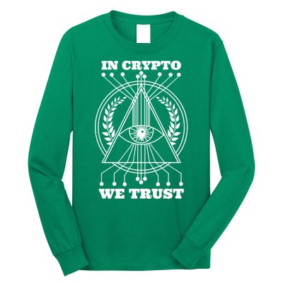 In Crypto We Trust Long Sleeve Shirt