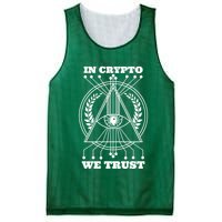 In Crypto We Trust Mesh Reversible Basketball Jersey Tank