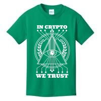 In Crypto We Trust Kids T-Shirt