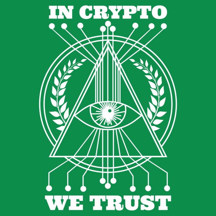In Crypto We Trust Kids T-Shirt