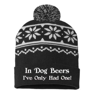 In Dog Beers I've Had Only One USA-Made Snowflake Beanie