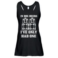 In Dog Beers I've Only Had One Ladies Essential Flowy Tank